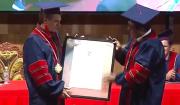 Paz recibe el título de Doctor Honoris Causa de la UPEA