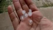 El surazo ingresa a Santa Cruz con granizo y tormentas eléctricas