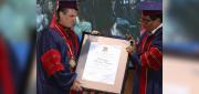 UPEA DISTINGUE A RODRIGO PAZ CON EL TÍTULO DE DOCTOR HONORIS CAUSA