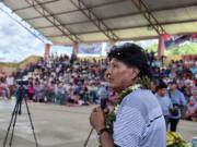 Viceministro Paredes asegura que se tiene “totalmente ubicado” a Morales; está en un lugar de difícil acceso