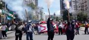 Maestros urbanos y rurales van al paro de 24 horas con marchas, bloqueos y toma de instituciones públicas