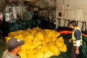 Gobierno gestionó el envío de 10 mil kilos de carne de pollo por vía aérea hacia La Paz