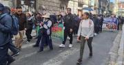 Maestros y la COB paralizan el centro paceño con marchas y bloqueos