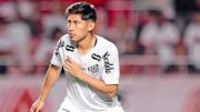 Miguelito con pocos minutos el fin de semana en Santos