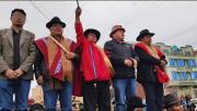 COB, Ponchos Rojos y senador Condori acuerdan mantener bloqueos y movilizaciones contra el Gobierno de Paz