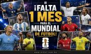 Comienza la cuenta regresiva: A solo un mes del inicio del Mundial 2026