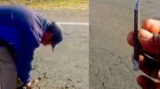 La policía busca a comunario que sembró miguelitos en la carretera La Paz-Oruro