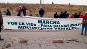 Marcha evista “para salvar Bolivia” parte desde Caracollo hacia La Paz
