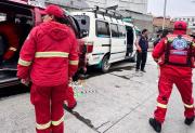 COLISIONES CONSECUTIVAS PROVOCAN CAOS VEHICULAR EN LA AUTOPISTA LA PAZ – EL ALTO