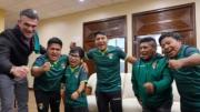 Rodrigo Paz promete apoyo a la selección de talla baja para el Mundial de Marruecos