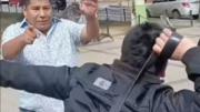 Agreden al evista Reynaldo Ezequiel en la plaza 24 de Septiembre de Santa Cruz