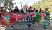 Vecinos de El Alto se suman a la COB, anuncian más bloqueos en contra de los decretos de Paz
