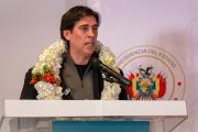 MINISTRO ZAMORA INVITA A EVO MORALES A DIALOGAR EN LA PAZ