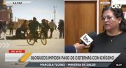 Hospitales de La Paz y El Alto podrían quedarse sin oxígeno por los bloqueos