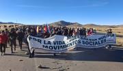 Evistas marchan y Gobierno dice que evitará con “firmeza” la ruptura del orden constitucional