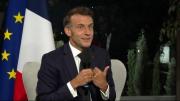 Los verdaderos colonizadores del siglo XXI son los rusos, dice Macron a RFI