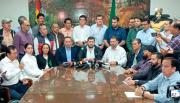 Tras ceder por la Ley 1720, dirigencia cruceña pide al Gobierno 'poner orden' y habilitar el libre tránsito