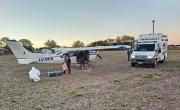 Argentina: Atrapan a piloto y copiloto bolivianos, además de una aeronave con 320 kilos de cocaína
