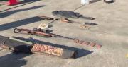 Umopar secuestró armas, drogas, combustible y vehículos en cinco allanamientos en el trópico de Cochabamba