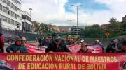 Maestros rurales anuncian paro para la próxima semana