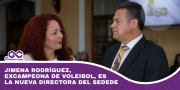 Jimena Rodríguez, excampeona de voleibol, es la nueva directora del Sedede