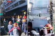 Policía y cooperativistas se enfrentan en el centro paceño, hay varios detenidos y heridos