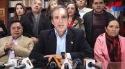 Tuto Quiroga pide al Gobierno aplicar todas las facultades constitucionales, incluido el estado de excepción