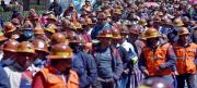 Desactivado conflicto con cooperativistas mineros: El Ejecutivo asegura material explosivo y combustible