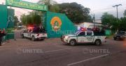 Al cumplirse el segundo día de bloqueo en San Julián, un grupo de policías fueron convocados al comando en Santa Cruz