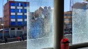Bloqueadores se movilizan en El Alto y causan daños en el Teleférico Azul