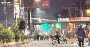 Reactivan bloqueos y prenden fogatas en la avenida Juan Pablo II de El Alto