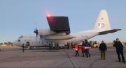 Avión de la Fuerza Aérea Argentina traslada 12 toneladas de pollo de Santa Cruz a El Alto