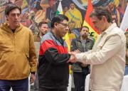 El Gobierno de Paz logra acuerdo con la COR de El Alto y los maestros urbanos de Bolivia