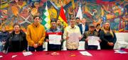 PAZ FIRMA ACUERDO CON LA COR DE EL ALTO EN MEDIO DE LOS DESBLOQUEOS
