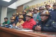 Cooperativistas mineros niegan recibir diésel subvencionado y marcan distancia del Gobierno y la COB