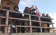 Al grito de ‘patria o muerte’, marcha evista se instala en El Alto y toma la posta por la renuncia de Rodrigo Paz