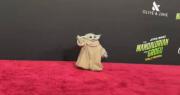 Grogu conquistó en la alfombra roja durante el estreno de ‘The Mandalorian and Grogu’