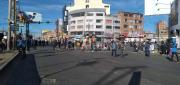 BLOQUEOS PARALIZAN EL TRANSPORTE PÚBLICO EN EL ALTO