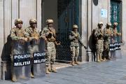 Gobierno denuncia presencia de grupos armados en protestas de afines a Morales