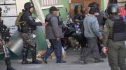 APDHB reporta 95 aprehendidos en violenta jornada de protesta