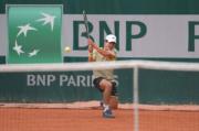 Prado gana su primer partido de un Grand Slam y avanza en el Roland Garros