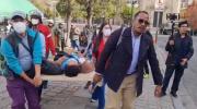 Violencia en La Paz deja civiles y periodistas heridos en medio de protestas