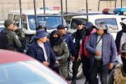 Reportan más de 95 detenidos en medio de violentas movilizaciones en La Paz