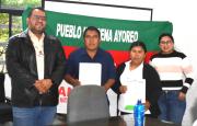 TED entrega credenciales a los asambleístas del pueblo Ayoreo