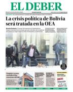 Portadas de los periódicos de Bolivia del martes 19 de mayo del 2026