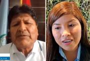 Evo sugiere elecciones en 90 días, pero diputada del Trópico le recuerda que ya no puede ser reelecto