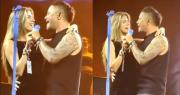 ¡Amor en el escenario! Alejandro Sanz y su novia cantan juntos en un concierto