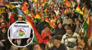Plataformas ciudadanas protestaron en contra de los bloqueos y los conflictos en La Paz