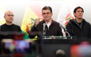 El Gobierno descarta dialogar con vándalos y acusa a Evo Morales de desvariar para eludir a la justicia