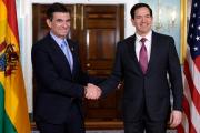 Marco Rubio advierte que EE.UU. no dejará que criminales y narcotraficantes tumben a Paz
